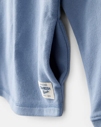 Toddler Boy Long-Sleeve Hoodie - Blue, 