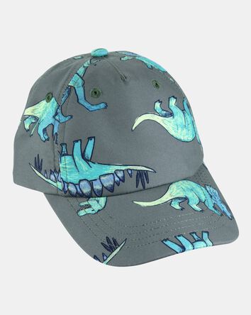 Toddler Boy Dinosaur Swim Cap - Green, 