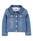 Toddler Denim Jacket - Medium Wash, image 1 of 3 slides