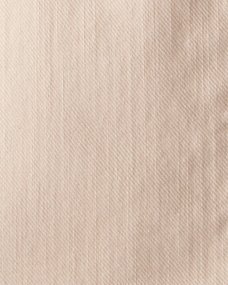 Toddler Boy  Wide-Leg Carpenter Twill Pants - Khaki, image 6 of 7 slides