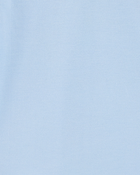 Kid 3-Pack Pique Uniform Polo Shirts - Light Blue, image 3 of 4 slides