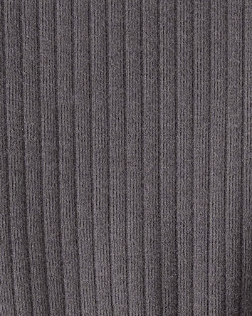 Toddler Girl Long-Sleeve Peplum Top - Black, 