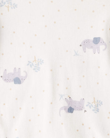 Baby 4-Pack Safari Print Cotto...