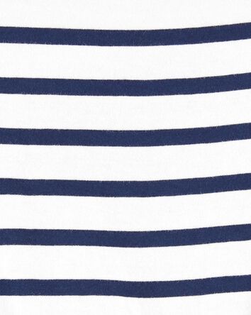 Toddler Striped Tie-Front Tee, 