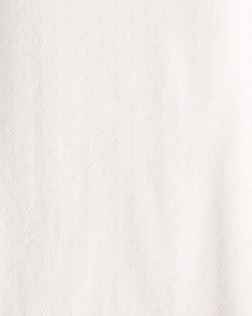 Toddler Girl 3-Pack Cotton Long-Sleeve Tops - Ivory, 