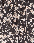 Toddler 2-Piece Square Neck Floral Top & Drawstring Skirt Set, image 5 of 7 slides