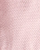 Baby Girl 2-Piece Polka Dot Top & Cotton Cargo Joggers Set - Pink, image 8 of 8 slides