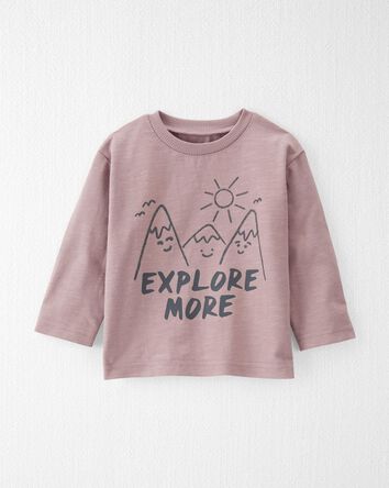 Baby Organic Cotton Explore More Graphic Tee, 