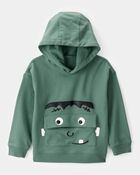 Toddler Boy Halloween Frankenstein Pullover Hoodie - Green, image 1 of 3 slides