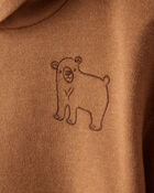 Toddler Boy DayDream Fleece Bear Print Long-Sleeve Tee & Pant Set - Brown, image 2 of 6 slides