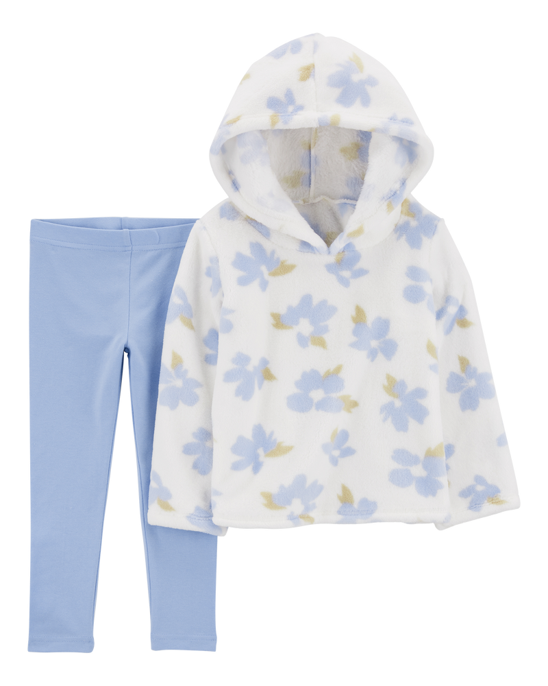 Baby 2-Piece Fuzzy Pullover & Legging Set, image 1 of 3 slides