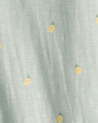 Toddler Organic Cotton Pineapple-Print Tee, image 3 of 4 slides