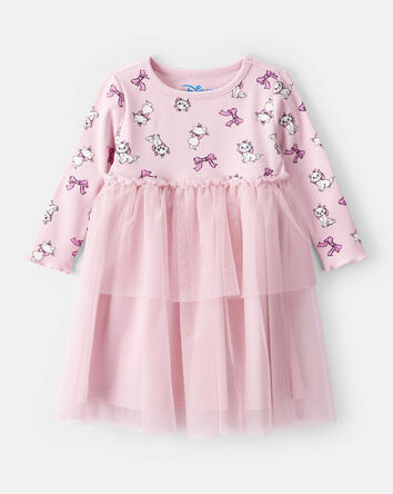 Baby Aristocats Long-Sleeve Tutu Dress, 