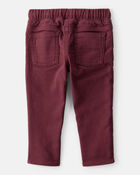Baby Boy  Pull-On Slim Fit Pants - Red, image 2 of 4 slides