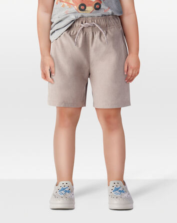 Toddler Everyday Quick Dry Shorts - Taupe, 