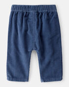 Baby Boy Corduroy Fashion Pants - Blue, image 2 of 4 slides