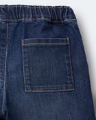 Toddler Girl Wide-Leg Pants in Denim - Blue, image 7 of 7 slides