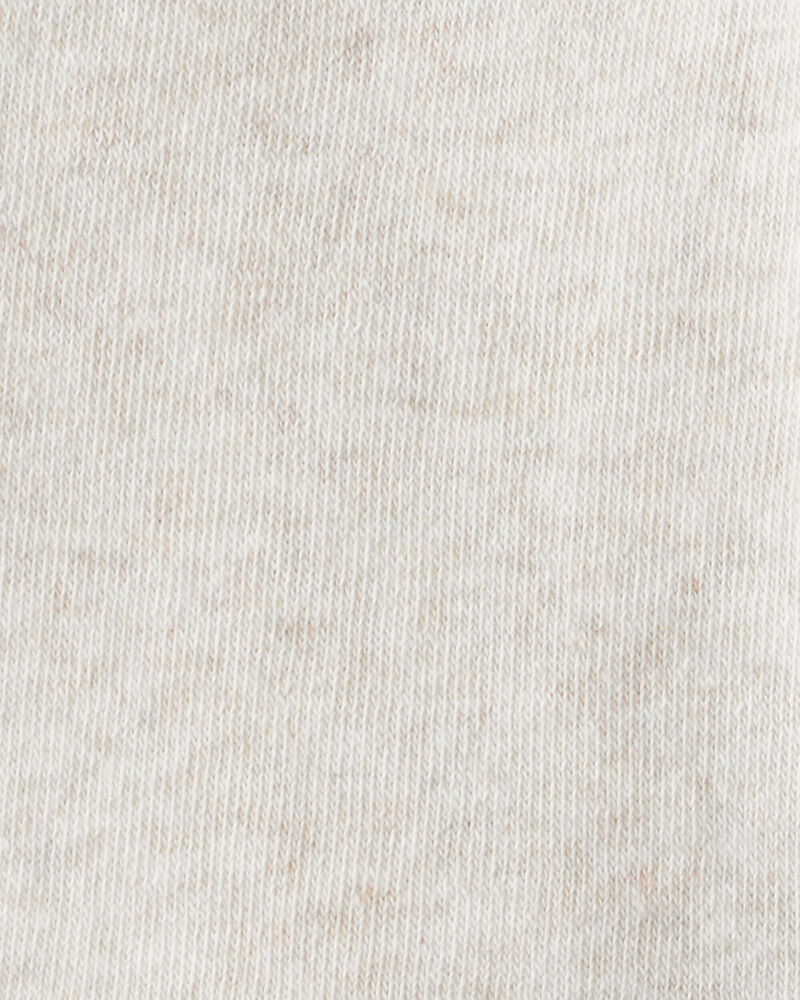 Baby Girl 2-Piece DayDream Fleece Fleece Hooded Zip-Up Jacket & Joggers Set - Cream, Pink, image 7 of 7 slides