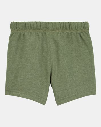 Baby Boy Pull-On French Terry Shorts - Green, 