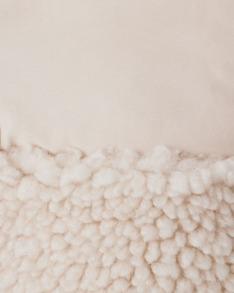 Baby Girl Fleece Vest - Cream, image 2 of 3 slides