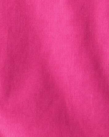 Girls Corduroy Button-Down Shirt - Pink, 