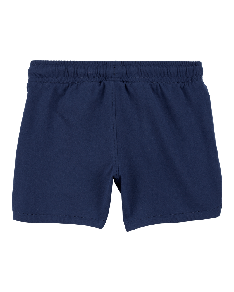 Toddler 2-Piece Active Muscle Tank & Pull-On Shorts Set - Blue, image 5 of 8 slides