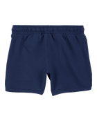 Toddler 2-Piece Active Muscle Tank & Pull-On Shorts Set - Blue, image 5 of 8 slides