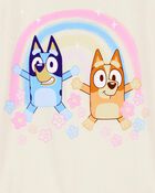 Toddler Girl Bluey&trade; Short-Sleeve Graphic Tee - Cream, image 2 of 2 slides