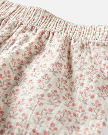 Kid 2-Piece Organic Cotton Flutter Sleeves Set, 