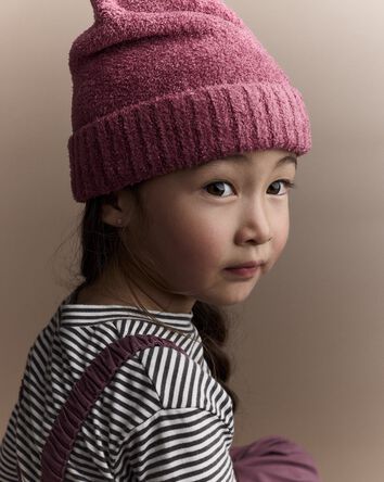 Toddler Beanie - Burgundy, 
