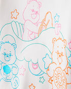 Girls 2-Piece Care Bears Pullover Hoodie & Active Pants Set - White, image 3 of 9 slides
