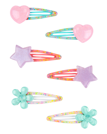 6-Pack Hair Clips, 