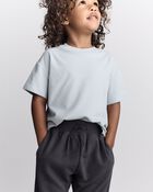 Toddler Short-Sleeve Relaxed Tee - Light Blue, image 4 of 6 slides