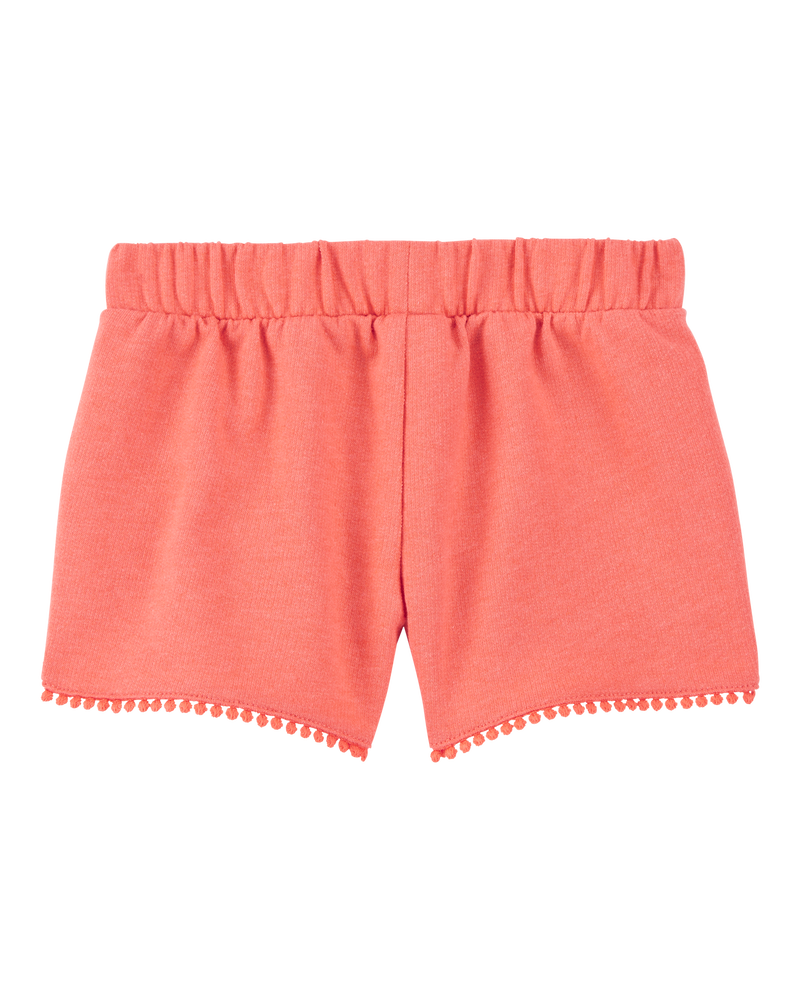 Toddler 2-Piece Aloha Tee & Pom Pom Dolphin Shorts Set - Coral
, image 5 of 7 slides