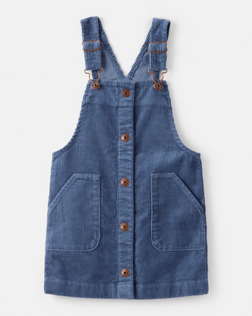 Toddler Girl Corduroy Skirtall - Blue, 