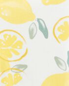 Toddler 2-Piece Lemon Tank & Bike Shorts Set - Yellow/White
, image 4 of 8 slides