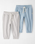 Baby Organic Cotton French Terry Sweatpants, image 1 of 5 slides