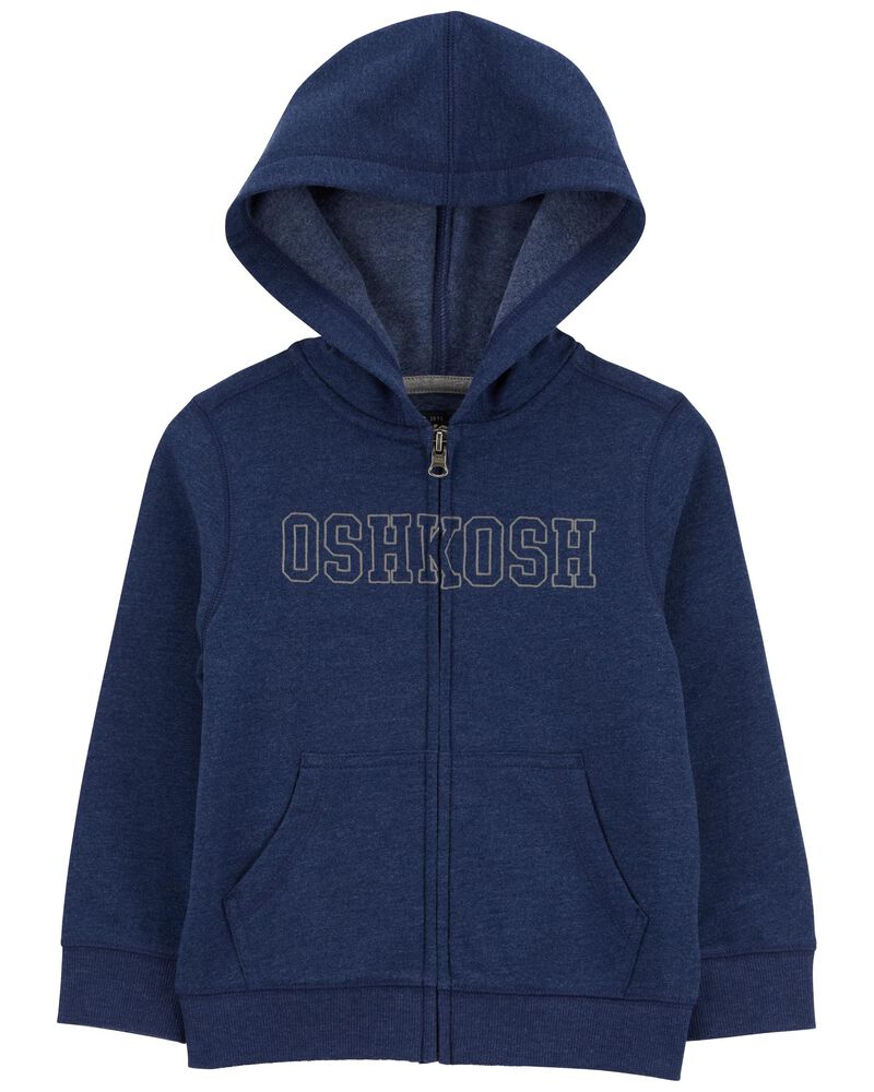 Baby OshKosh Logo Zip Jacket, image 1 of 3 slides