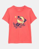 Toddler Boy Beachball Graphic Tee - Orange, image 1 of 3 slides