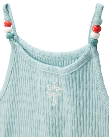 Toddler Girl Ribbed Tank Top, 