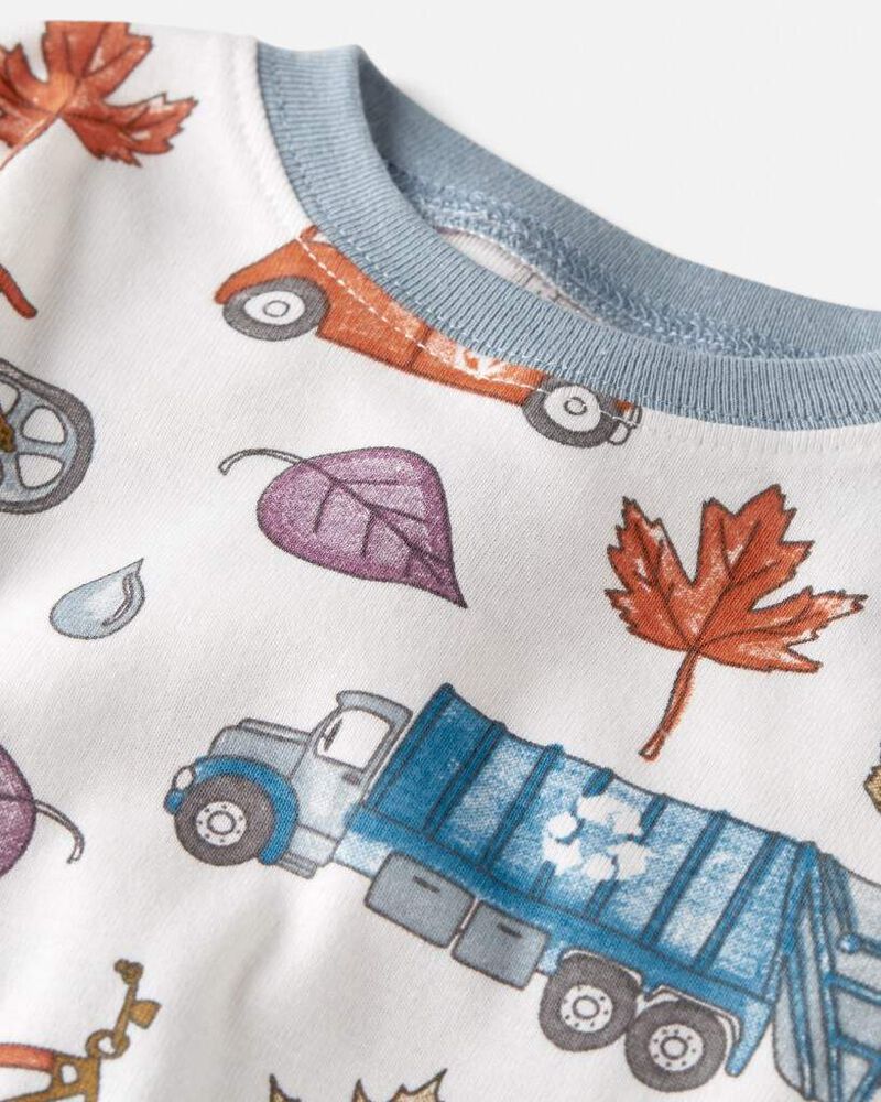 Baby Organic Cotton Pajamas Set, image 2 of 4 slides