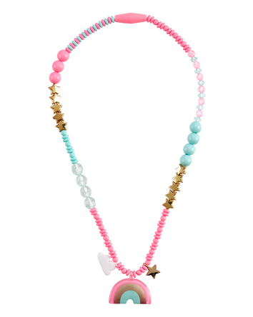 Rainbow Charm Necklace, 