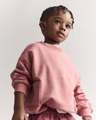 Toddler Otter Sweatshirt&trade; with Pockets - Pink, image 1 of 6 slides