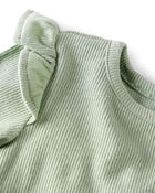 Baby Girl 3-Pack Organic Cotton Ribbed Tees, image 2 of 6 slides