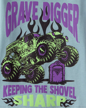 Toddler Boy Monster Jam&trade; Grave Digger Short-Sleeve Graphic Tee - Blue, 