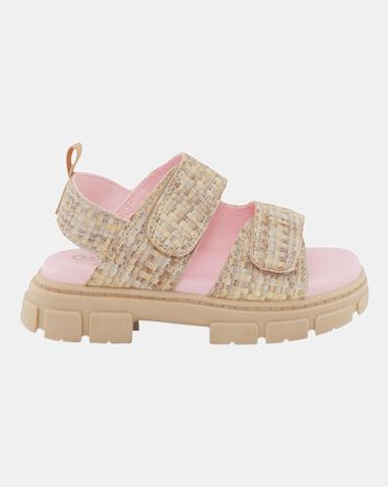 Toddler Girl Casual Girl Sandals - Tan, 