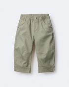 Toddler Girl Bailey Barrel Pant - Olive, image 2 of 8 slides