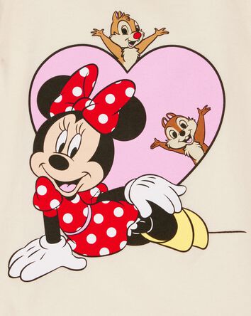 Toddler Girl Disney&copy; Minnie Mouse Short-Sleeve Graphic Tee - Ivory, 