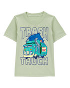 Toddler Boy Trash Truck&trade; Short-Sleeve Graphic Tee - Green , image 1 of 2 slides