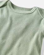 Baby 3-Pack Organic Cotton Bodysuits, image 2 of 6 slides